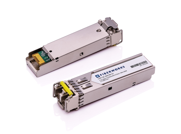 CSFP Dual BiDi, GigE, DDM, SM, 10km TX/RX=1550/1310nm, 13dB, LC 