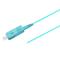 PT-OM3-T9A-SCP-15-BP Fiberworks AS  Fiberhale MM SC/PC 12-pakning 1,5 m 50/OM3 BIF, 900µm fast kledning, Aqua