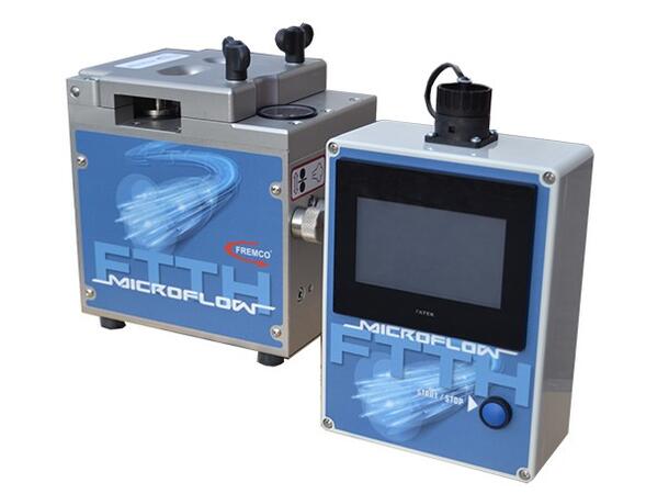 Microflow TOUCH blåsemaskin for mikrofiber kabler 0.8-6.5 mm 