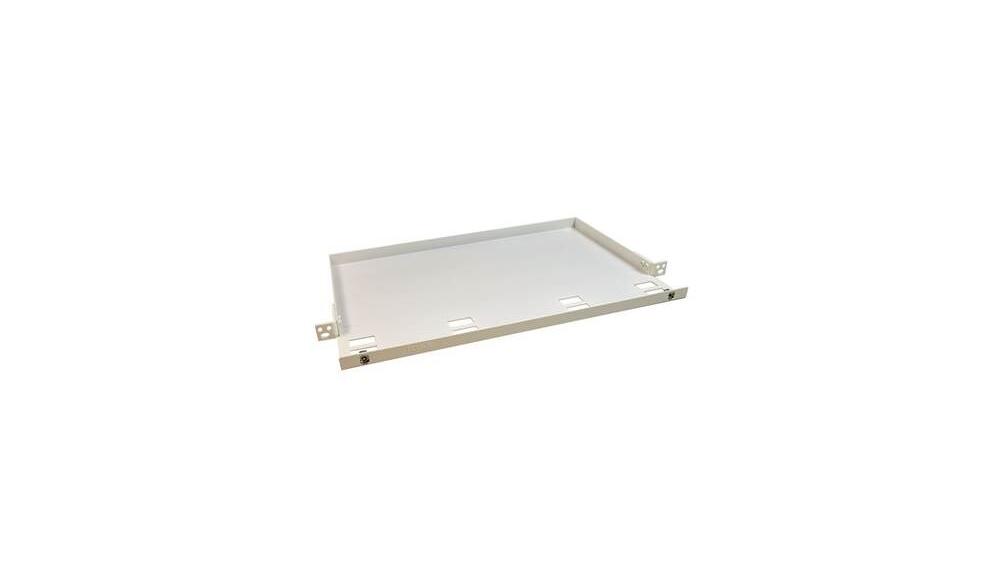 SP-FP-HYLLE-0.5U Fiberworks AS  Shelf 0,5U 19" White RAL9010