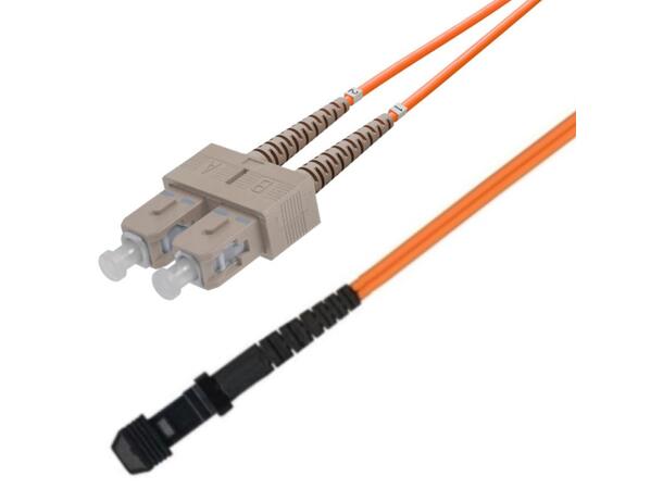 Snor MM DPX SC/PC-MTRJ(f)/PC xx m 50/OM2 2x ø2mm Oransje 