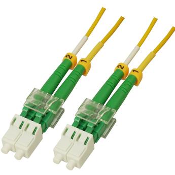 P-SM9-D2Y-LCA-LCA-xx Fiberworks AS  Snor SM DPX LC/APC-LC/APC xx m 9/OS2 G.657.A2 2x &#248;2mm Gul