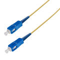 Snor SM SPX SC/UPC-SC/UPC 3 m 9/OS2 G.657.A2 ø2mm Gul