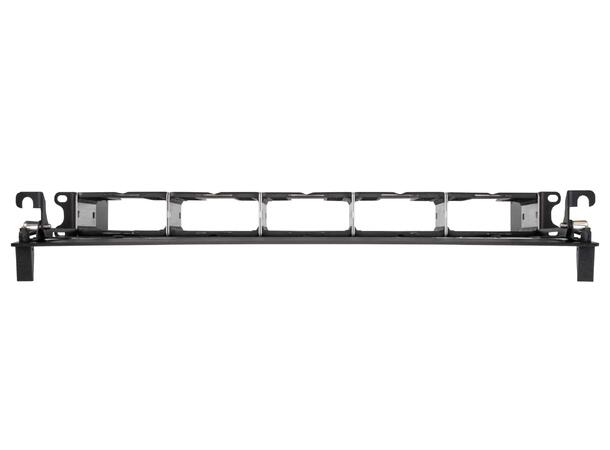 AFL1U 19" U-Series Chassis for 5 modules With front door and rear management 