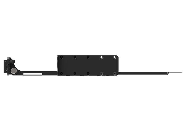 AFL U-Series 19" Chassis 1U, 5 moduler with front door and rear management