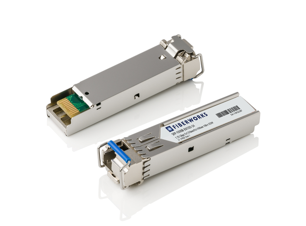 SFP BiDi, 1.25 Gbps GigE, DDM, SM, 10km TX/RX=1310/1490nm, 11dB, LC 