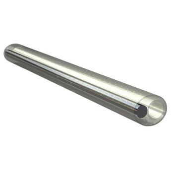 SP-SLV-24-40mm-CLEAR   Skj&#248;tehylse, 40 mm, 100-pack Transparent, 2.4 mm diameter etter krymp