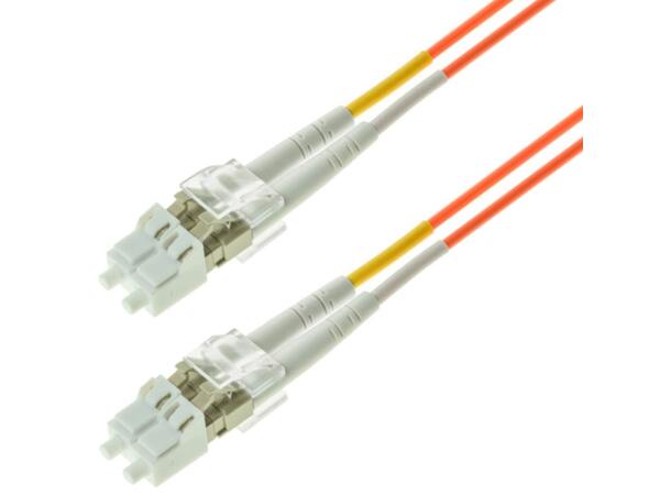 Snor MM DPX LC/PC-LC/PC xx m 50/OM2 2x ø2mm Oransje 
