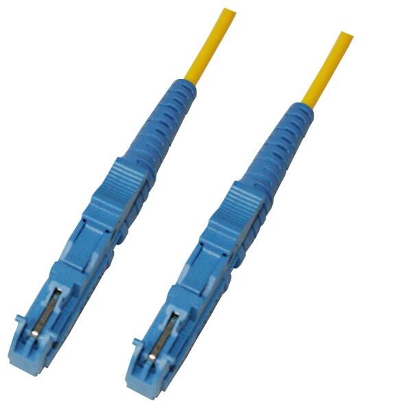 P-SM9-S2Y-E2U-E2U-xx Fiberworks AS  Snor SM SPX E2000/UPC-E2000/UPC xx m 9/OS2 G.657.A2 &#248;2mm Gul
