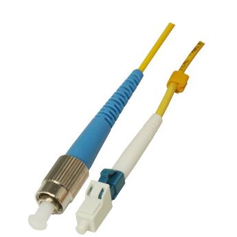 P-SM9-S2Y-LCU-FCU-xx Fiberworks AS  Snor SM SPX LC/UPC-FC/UPC xx m 9/OS2 G.657.A2 &#248;2mm Gul