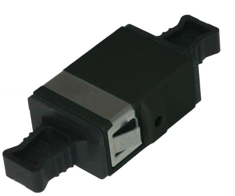 ADA-MPOADAPTOR Fiberworks AS  Adapter MTP/MPO 12/24F Sort, Opp/ned Uten flens metall klips, MPO hullutsnitt