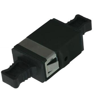 ADA-MPOADAPTOR Fiberworks AS  Adapter MTP/MPO 12&amp;24F Svart, Opp/ned Uten flens metall klips, MPO hullutsnitt