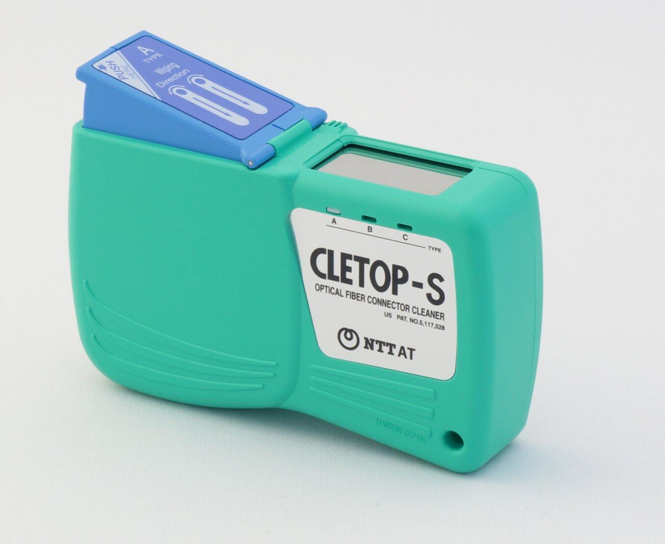 R-CLETOP-SA-BLUE NTT AT 14100511 Cletop-S Connector Cleaner Type A for SC,FC,ST, E-2000. With blue tape.