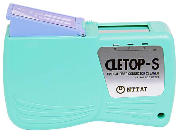 Cletop-S Connector Cleaner Type A for SC,FC,ST, E-2000. With blue tape. 