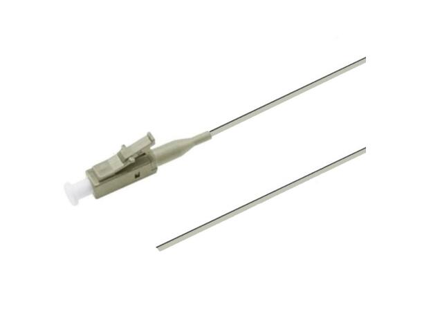 Fiberhale MM LC/PC 12-pakning 1,5 m 62,5/OM1, 900µm fast kledning, Grå 