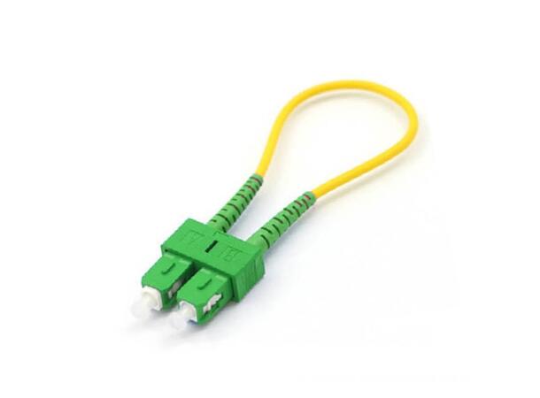Loopsnor SM SPX SC/APC 20 cm 9/OS2 G.657.A1 ø2mm Gul 