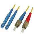 Snor SM DPX E2000/UPC-FC/UPC 1,5 m 9/OS2 G.657.A2 2x &#248;2mm Gul