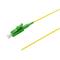 PT-SM9-T9Y-LCA-15-BP Fiberworks AS  Fiberhale SM LC/APC 12-pakning 1,5 m 9/OS2 G.657.A1, 900µm fast kledning, Gul
