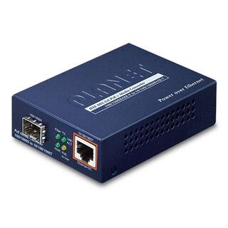 GTP-805A PoE GigEthernet Media Converter SFP Port, 52V/30W PoE Power