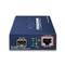 MC-PLANET-GTP-805A PLANET GTP-805A GTP-805A PoE GigEthernet Media Converter SFP Port, 52V/30W PoE Power