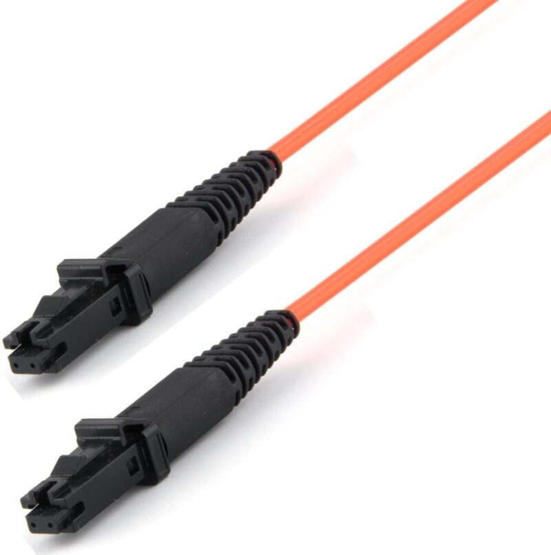 P-MM5-D2O-MTJ-MTJ-xx Fiberworks AS  Snor MM DPX MTRJ(f)/PC-MTRJ(f)/PC xx m 50/OM2 2x ø2mm Oransje (MTRJ Hunn-hunn)