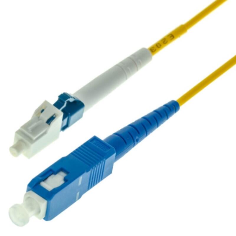P-SM9-S2Y-LCU-SCU-xx Fiberworks AS  Snor SM SPX LC/UPC-SC/UPC xx m 9/OS2 G.657.A2 &#248;2mm Gul