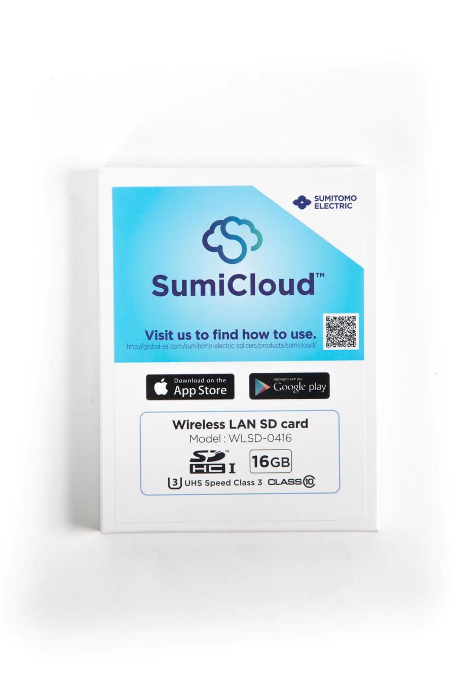 SUM-VP039IT0108 Sumitomo Electric VP039IT0108 Sumicloud Tr&#229;dl&#248;st SD minnekort WLSD-041 For Sumitomo skj&#248;temaskiner, 16GB