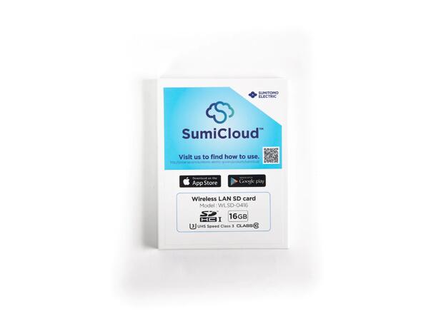 Sumicloud Trådløst SD minnekort WLSD-041 For Sumitomo skjøtemaskiner, 16GB