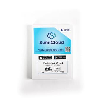 SUM-VP039IT0108 Sumitomo Electric VP039IT0108 Sumicloud Tr&#229;dl&#248;st SD minnekort WLSD-041 For Sumitomo skj&#248;temaskiner, 16GB