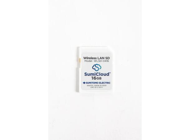Sumicloud Trådløst SD minnekort WLSD-041 For Sumitomo skjøtemaskiner, 16GB 
