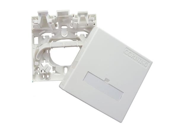 Abonnentuttak Corning 8686, SC/APC Med SC/APC fiberhale og adapter 