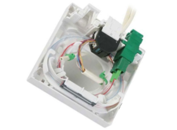 Abonnentuttak Corning 8686, SC/APC Med SC/APC fiberhale og adapter 