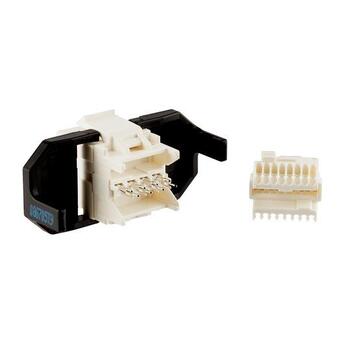 3M-RJ45-CAT6-8PACK Corning FQ100031258 Corning RJ45 Jack Cat6 UTP, 8 pk. Verkt&#248;yl&#248;s (Toolless)