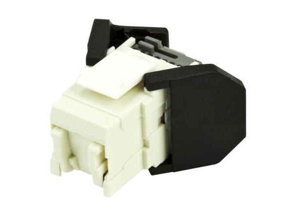 Corning RJ45 Jack Cat.6 U/UTP, 8 pk. Verktøyfri (Toolless) 