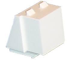 CU-BLINDPLUGG-KEYST Fiberworks AS  Blinding plug Keystone, white 