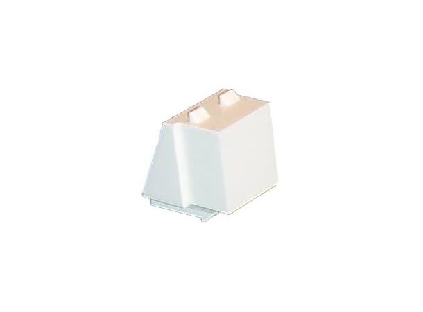 Blindplugg Keystone, hvit For Keystone hullutsnitt 