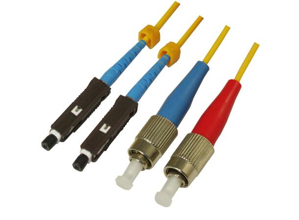 Snor SM DPX MU/UPC-FC/UPC xx m 9/OS2 G.657.A2 2x ø2mm Gul 