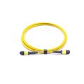 Patch SM MPO/APC12(f)/(f), pol. A, 0,5 m G.657.A1, &#248;3mm Yellow, Super LL