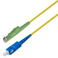Snor SM SPX E2000/APC-SC/UPC 3 m 9/OS2 G.657.A2 &#248;2mm Gul