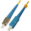 Snor SM SPX SC/UPC-FC/UPC 5 m 9/OS2 G.657.A2 &#248;2mm Gul