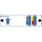 F-CMUX-BIDI4-B-LGX2 Fiberworks AS  Fiberworks 4ch. CWDM BiDi Mux/Demux LGX2 Single fiber, LC/UPC, B-side