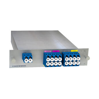 F-CMUX-BIDI8-B-LGX3 Fiberworks AS  Fiberworks 8ch. CWDM BiDi Mux/Demux LGX3 Single fiber, LC/UPC, B-side