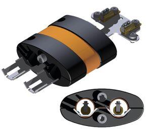 SP-OTEC-MSC-OVAL-K10 Optotec SpA 2500963 Optotec Oval kaldforsegling 10 mm for Optotec MSC/CODC/ODC - 4x 5-10 mm