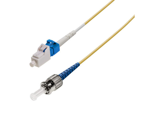 Snor SM SPX LC/UPC-ST/UPC xx m 9/OS2 G.657.A2 ø2mm Gul 