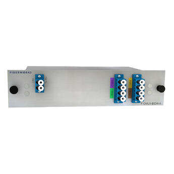 F-CMUX-BIDI4-A-LL-LU Fiberworks AS  Fiberworks 4 ch. CWDM BiDi Mux/Demux Low Loss, Single fiber, LC/UPC, A-side