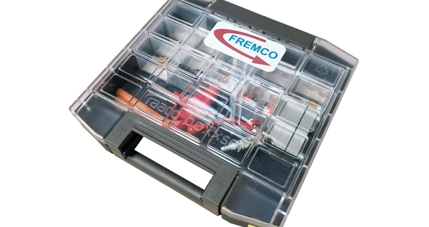 B-MINI-103-180314001 Fremco A/S 103-180314001 Fremco Manuell bl&#229;semaskin For kabel 3-7,5mm, r&#248;r 8-12mm