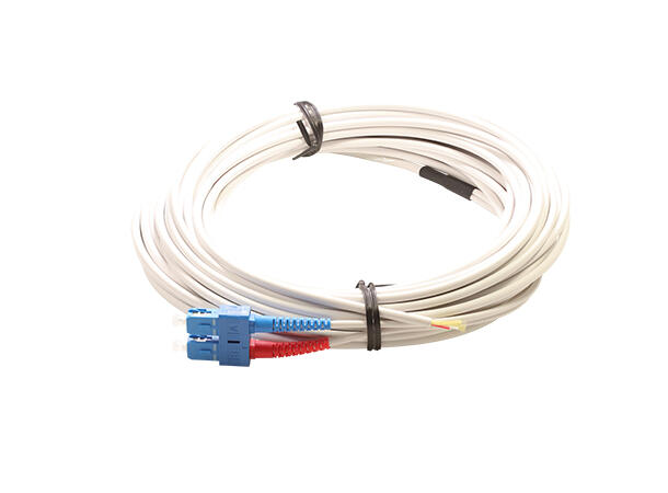 Abonnentkabel SM G2 2xSC/UPC-åpen xx m 9/OS2 G.657.A2 ø4.5 mm hvit 