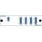 F-DMUX-SF16-LB-LU Fiberworks AS  Fiberworks 16 ch. DWDM Mux/Demux, Low ITU ch. 25-40, 100 GHz, Single fiber