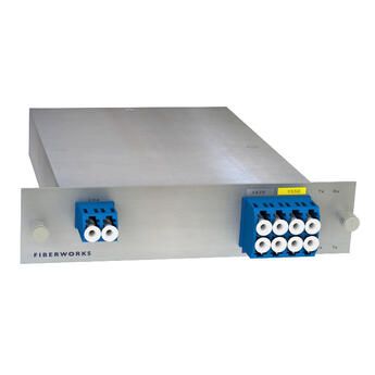 F-CMUX-BIDI4-B-LGX3 Fiberworks AS  Fiberworks 4ch. CWDM BiDi Mux/Demux LGX3 Single fiber, LC/UPC, B-side