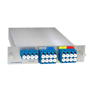 F-CMUX-8+1-4761-LGX3 Fiberworks AS  Fiberworks 8+1 ch. CWDM Mux+Demux, LGX 3 C47-C61 + 1310nm/CWDM upgrade